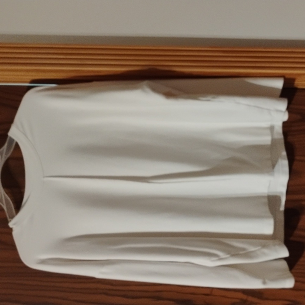 Cream coloured long sleeved top.NWOT